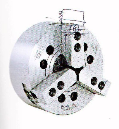 HAS（超高速 中空三爪卡盘 含接盘）
