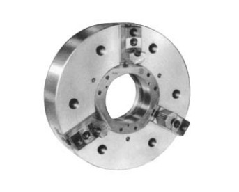 3 jaw large bore wedge type power chucks