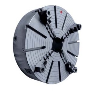 4 jaw large diameter combination chuck